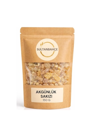 Sultanbahçe Ak Günlük Sakızı Sığla Ağacı Reçine Günlük Bitkisi %100 Doğal 150 Gr Akgünlük Sakızı