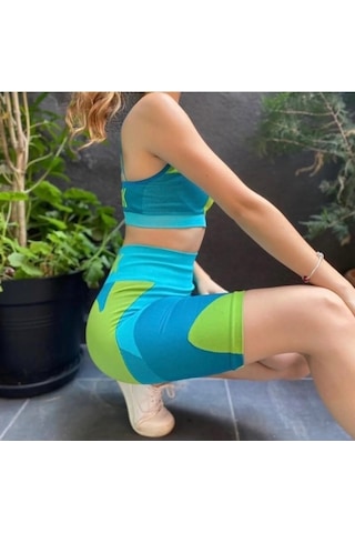 Butik Muson Gymshark Kısa Sporcu Taytı - Profesyoneller İçin