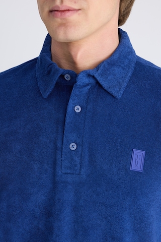 Twn Slim Fit Saks Mavi Düz Örgü Pamuklu T-shirt 4ec1400054830 750