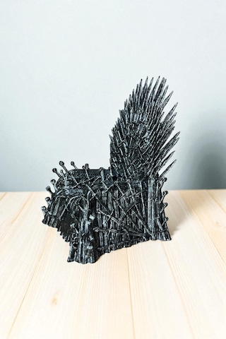 12 Cm Iron Throne Game Of Thrones Figür / Büst 12 Cm