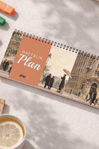 Tarihsiz Spiralli Haftalık Masaüstü Planlayıcı - Ankara - 10x30 Cm Plango Turkuaz Tarihsiz Spiralli Haftalık Masaüstü Planlayıcı - Ankara - 10x30 Cm Plango Turkuaz