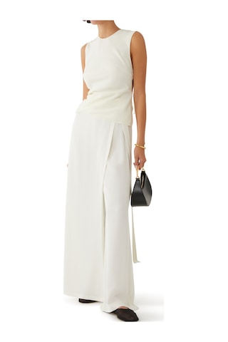 St. Agni Şık Sargılı Pantolon Off White