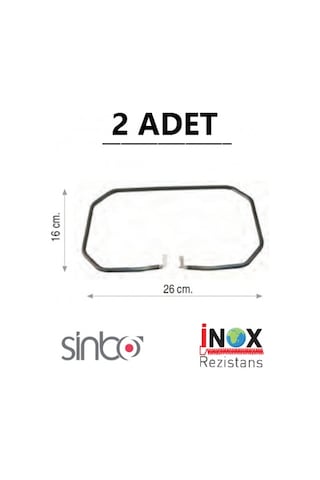 Sinbo Uyumlu Tost Makinası Rezistansı 115V 1000Watt