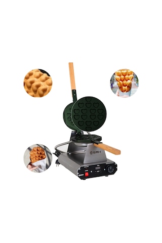 Smh Kalpli (Heart Shape) Bubble Waffle Makinesi