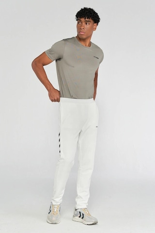 Hummel Falconzo Tapered Pants 931076-9003 Beyaz Erkek Eşofman Altı Beyaz