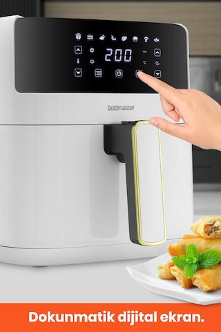 GoldmasterRivoli GM-8412 Sıcak Hava Fritözü Airfryer