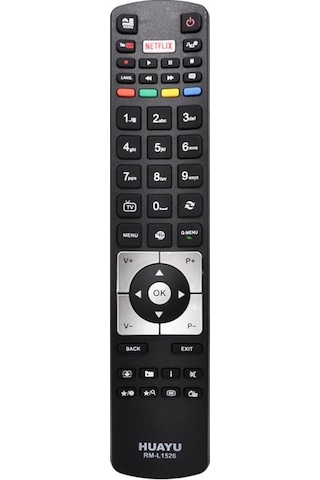 Vestel Uyumlu Netflix-youtube Tuşlu Led Tv Kumandası Huayu Rm-l1526