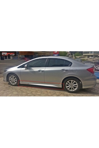 Honda Civic Fb7 Marşpiyel Sağ Sol Takım Fiberglass Boyasız