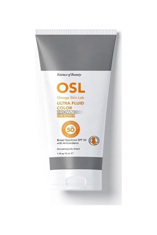 Osl Ultra Fluid Color Brown Spf50+ 50 Ml