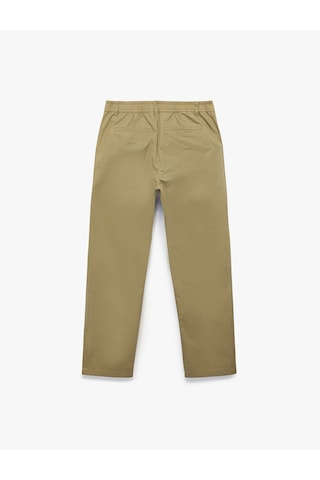 Koton Normal Bel Cepli Regular Fit Pantolon Haki 6sam40061hw
