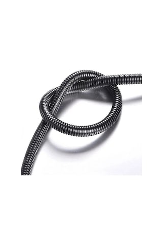 Spiral Duş Hortumu - Siyah, Modern Tasarım 6998