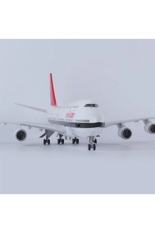 Swiss Air Boeing 747 Yolcu Uçağı Model Uçak 1/160 Ölçek 47cm