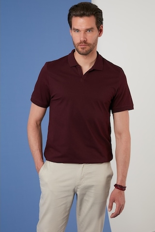 Buratti Regular Fit Pamuklu Erkek Polo Yaka T Shirt 5902141 Vişne