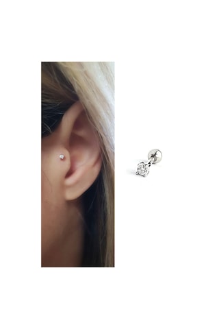 Pırlanta Parlaklığında Zirkon Taşlı 925ayar Gümüş Tragus Helix Kikirdak Piercing 17453302