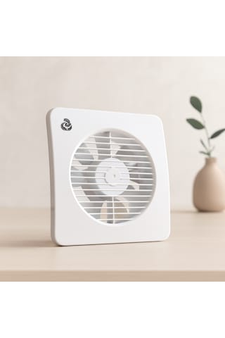 150 Mm Plastik Banyo Tuvalet Aspiratörü 20w 320 M3/h