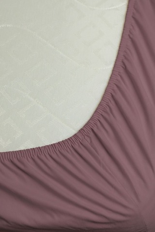 %100 Pamuk Ranforce Premium King Size Lastikli Çarşaf Seti - Gül Gül Kurusu