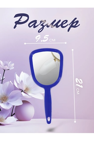 Qf Kozmetik Aynalı Saplı Ayna 169852115 Siyah