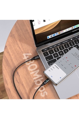 Mcdodo Ca-1100 Type-C To Type-C Ekranlı Data Şarj Kablosu-1.2M