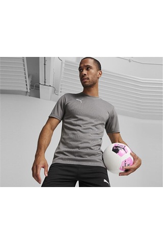 Puma Teamfinal Training Jersey Erkek Futbol Antrenman Tişörtü 65855713 Gri