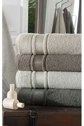 Colourist Banyo Havlusu 90x150 Cm Bej