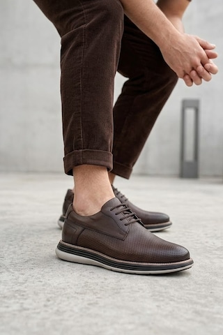 Ayakkabı Fuarı Elit 26ynb5041c Erkek Casual Ayakkabı Kahverengi