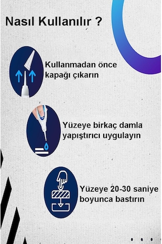 Derby 602 Japon Yapıştırıcı 15 Gr 3 Adet Yüksek Yapıştırma Gücü Tek Bileşenli Düşük Viskozite Güçlü Yapıştırıcı 15gr