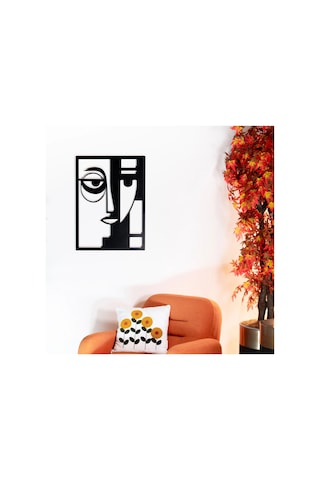 Soyut Yüz Metal Duvar Tablosu - Picasso Duvar Dekorasyonu