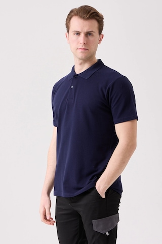 Galanthus Polo Yaka T-shirt - Pamuklu, Nefes Alabilir, Klasik Tasarım Lacivert
