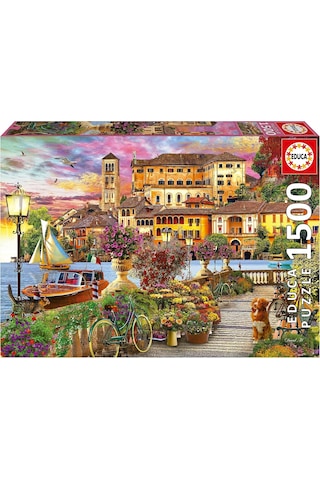 Educa 1500 Parça İtalya'da Gezinti Yolu Puzzle - 19562 - Italian Promenade
