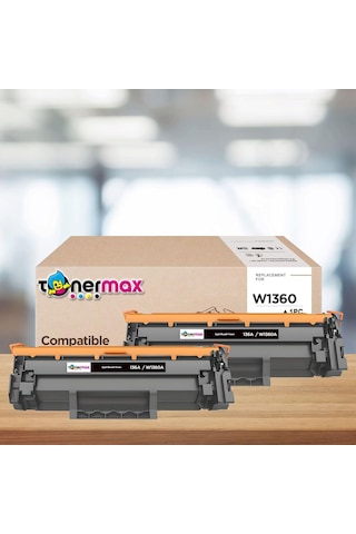 136a-w1360a Muadil Toner - Çipli 2'li Paket Hp Uyumlu/ M211 / M236