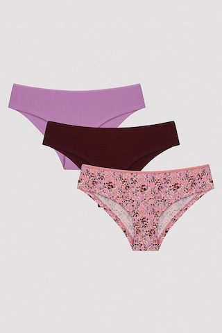 Penti Lila Dream 3lü Hipster Külot Çok Renkli