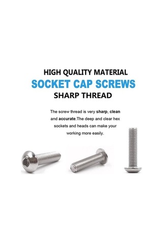 Trendooze Vida Uygulamalı Somun Seti Set Renk, Paslanmaz Parça M3/m4/m5 Kutulu Kolay Gümüş Düzenleyici Depolama, Çelik Boyutlarında 500 304 & - Fi