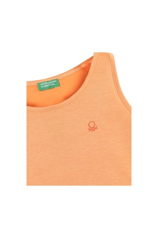 United Colors Of Benetton Kız Çocuk Atlet Bnt-g21279 Somon