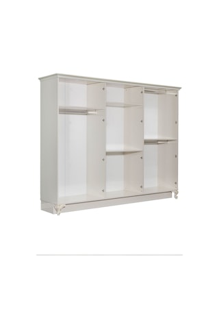 Modalife Hürrem Aynalı 6 Kapaklı Gardırop Inci