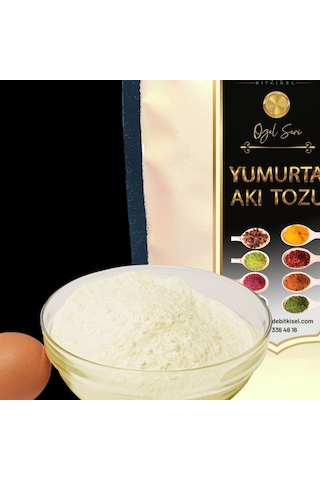 Hanzade Bitkisel Yumurta Akı Tozu Merenk Tozu 100 G