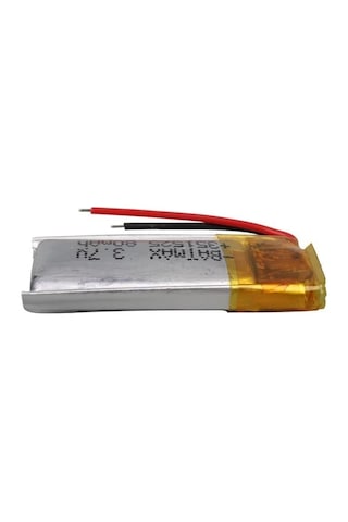 Powermaster 351525 3.7v 80mah Lityum Polimer Li-po Batarya Ciklet Pil