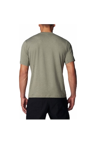 Columbia Ao5545 Tech Trail Crew Neck Iı Erkek T-shirt-29976 Yeşil