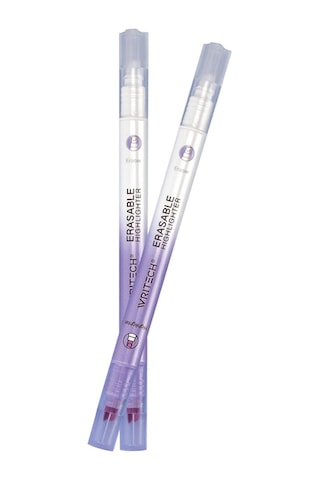 Wrıtech W-822 Silinebilir Fosforlu Kalem Neon Mor - 12'li Kutu