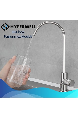 Hyperwell Naturel Premium 13 Aşamalı Su Arıtma Cihazı Süper Sarım Membran