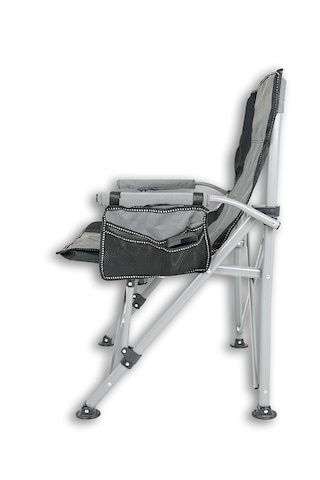 Lerato Katlanabilir Lüks Kamp Sandalyesi Xl Gri