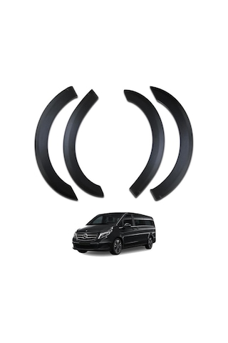 Mercedes V Class Ferrous Çamurluk Koruma Dodik Seti 8 Parça 2019 Ve Üstü