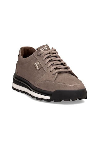 Ayakkabı Fuarı Elit Erlesr62152 Erkek Hakiki Nubuk Deri Klasik Sneaker Kum
