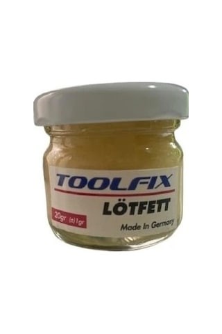 Lehim Pastası Lötfett 20gr, Cam Pasta Toolfix Made İn Germany