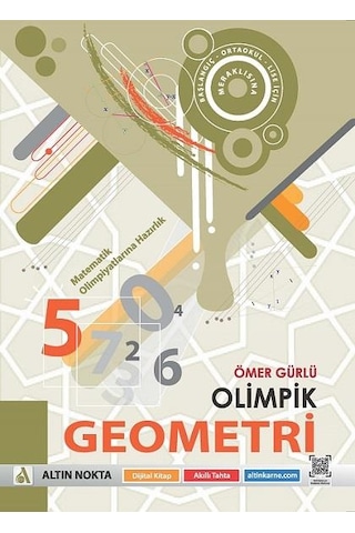 Altın Nokta Yayınları Olimpik Geometri Ve Olimpik Matematik İlk Adım- Matematik Olimpiyatlarına Hazırlık Seti 2 Kitap