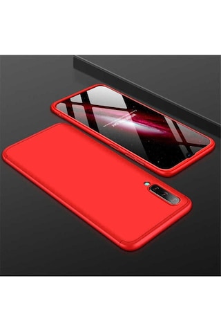 Galaxy A50 Kılıf Zore Ays Kapak Kırmızı