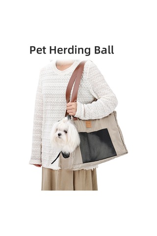 Moveevo Taşınabilir Kedi & Köpek Çantası - Nefes Alabilir, Oxford Kumaş, Lekeye Dayanıklı, Geniş Tasarım