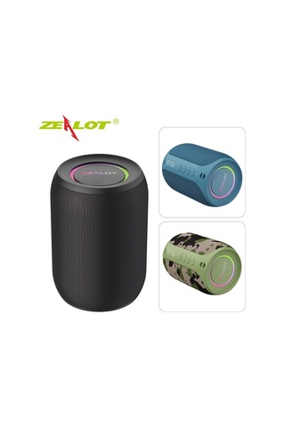 Moly Zealot S32 Pro Bluetooth Hoparlör, Siyah, 15w Stereo, 3000mah, Dış Mekan Kullanıma Uygun Hoparlör