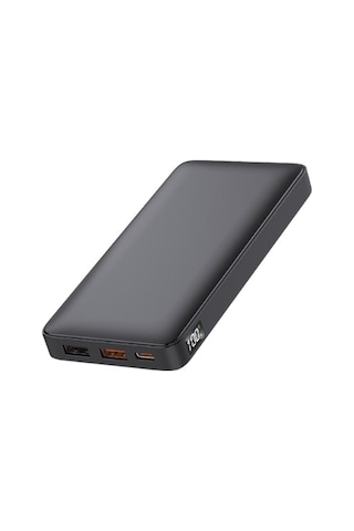 Dexım Gc31 10.000mah 2x Usb & 1x Type-c Girişli Hızlı Şarj Taşınabilir Şarj Cihazı Powerbank Dca0063 Siyah