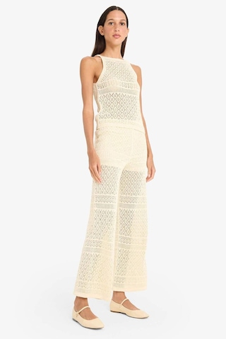 DeFacto Wide Leg Geniş Paça Ajur Triko Pantolon F3777AX25SMER105