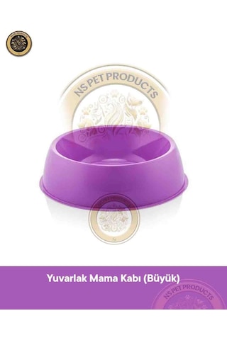 Yuvarlak Mama Kabı Büyük 500ml